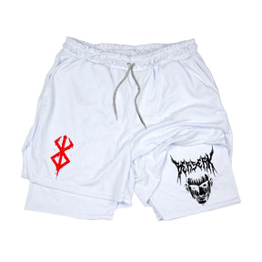 Shorts Esportivos Berserk 2 em 1 – Performance e Conforto em Dobro