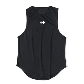 Regata Fitness Masculina de Verão – Academia, Secagem Rápida e Estilo Solto