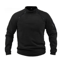 Moletom Masculino Streetwear Militar com Zíper - Fleece, Inverno, Conforto e Estilo