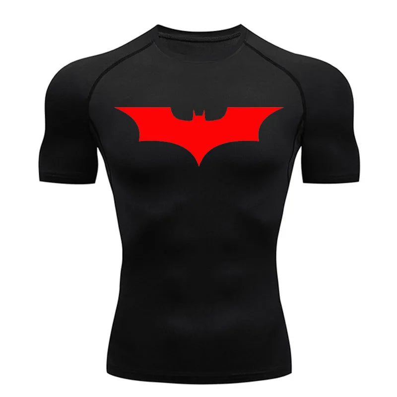 Camiseta de Compressão Masculina Batman - Performance e Estilo