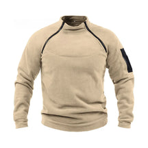 Moletom Masculino Streetwear Militar com Zíper - Fleece, Inverno, Conforto e Estilo