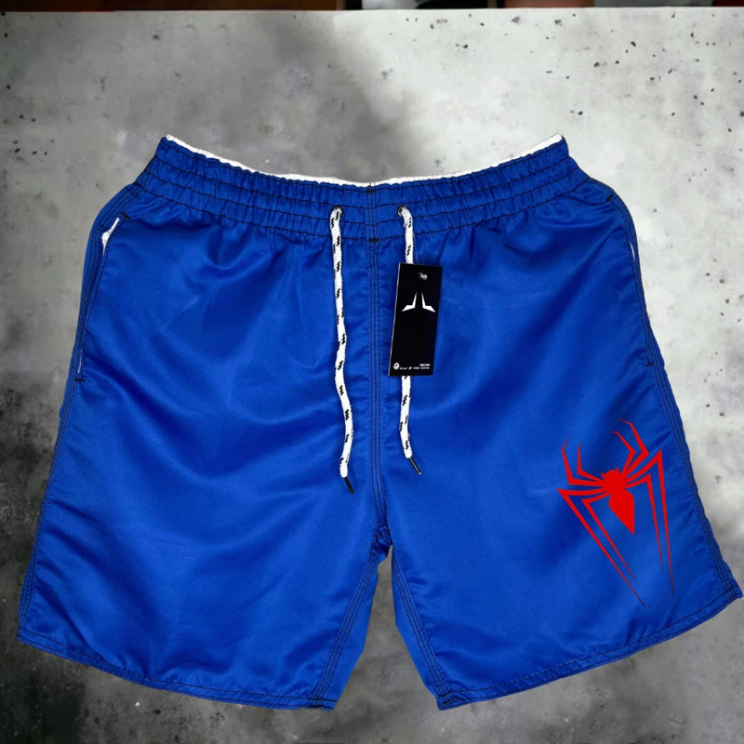 Bermuda Masculina Spider-Man – Estilo, Conforto e Performance para Academia, Praia e Lazer