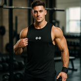 Regata Fitness Masculina de Verão – Academia, Secagem Rápida e Estilo Solto