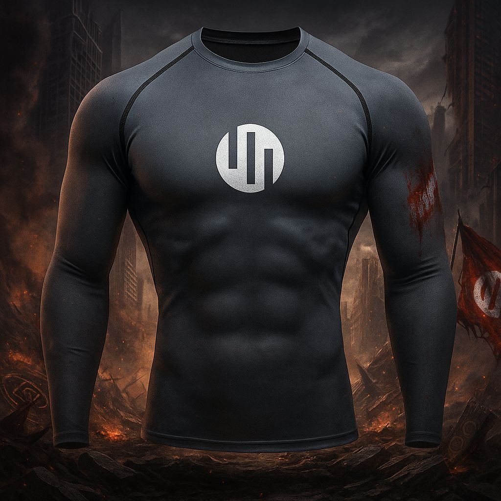 Camisa de Compressão Viltrumita – Manga Longa | Edição Elite de Combate