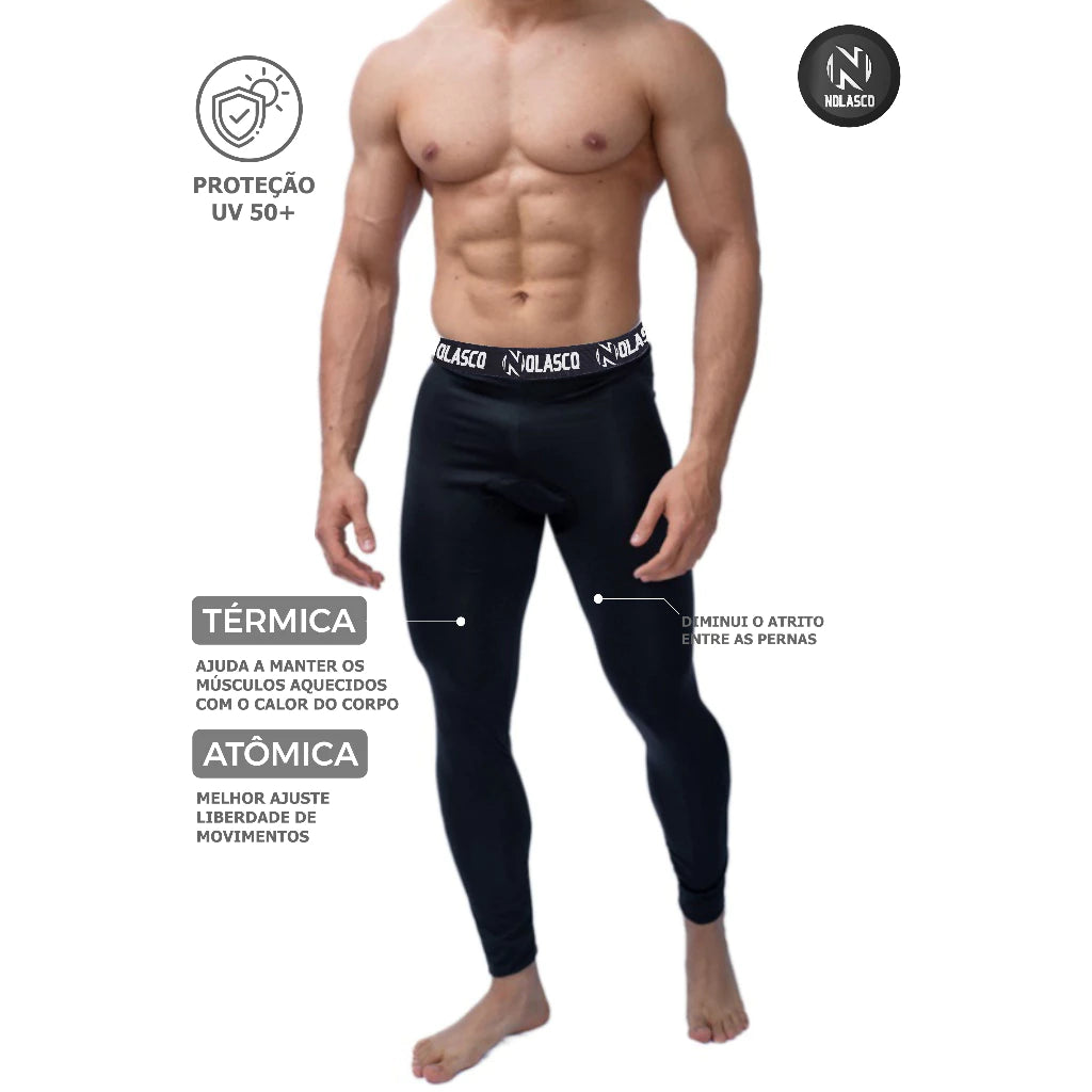 Calça de Compressão Masculina – Performance, Conforto e Secagem Rápida